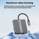 7 In 1 Docking Station Gigabit Ethernet Port High-Speed Transfer HUB, Blueendless HP706, Blueendless HD706