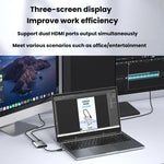 Extender USB3.0 e Type-C a doppio HDMI 4K 60Hz