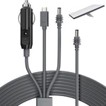Caricabatterie da auto 3 in 1 da TYPE-C a DC per accendisigari, compatibile con Starlink 4a generazione Mini, 3m, 5m