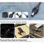 Caricabatterie da auto 3 in 1 da TYPE-C a DC per accendisigari, compatibile con Starlink 4a generazione Mini, 3m, 5m