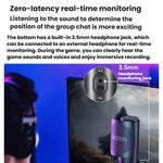 Microfono da tavolo BOYA K9 con scheda audio integrata