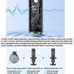Microfono da tavolo BOYA K9 con scheda audio integrata