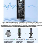 Microfono da tavolo BOYA K9 con scheda audio integrata