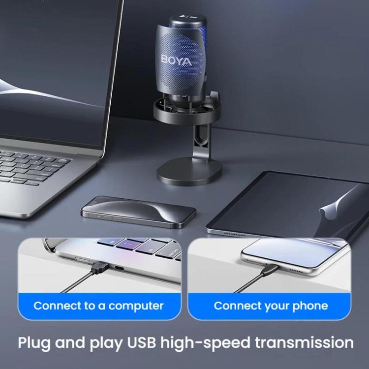 Microfono a condensatore USB K3 con riduzione rumore