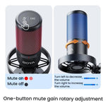 Microfono a condensatore USB K3 con riduzione rumore