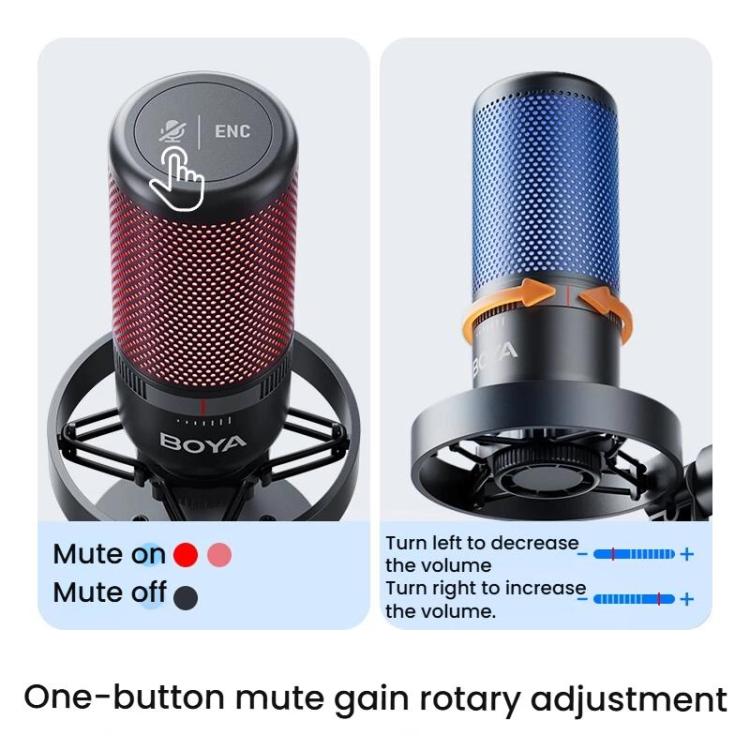 Microfono a condensatore USB K3 con riduzione rumore