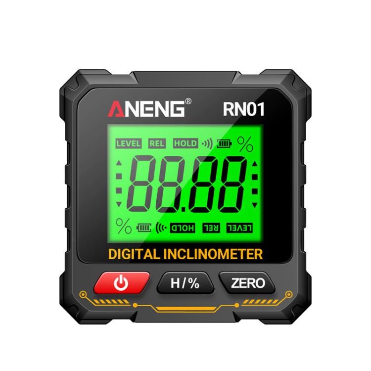 ANENG RN01 Inclinometro digitale di precisione con magnete su 4 lati e schermo a rotazione automatica, RN01