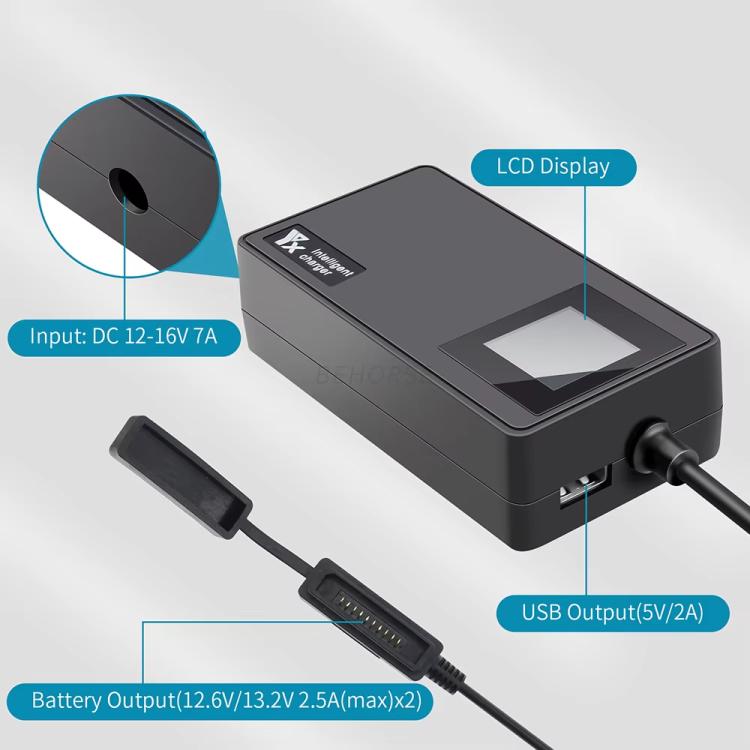 Caricabatterie da auto per DJI Mavic Air 2 e Air 2S
