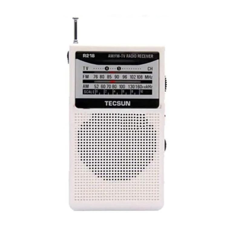 Radio portatile TECSUN R-218 FM/AM analogica tascabile