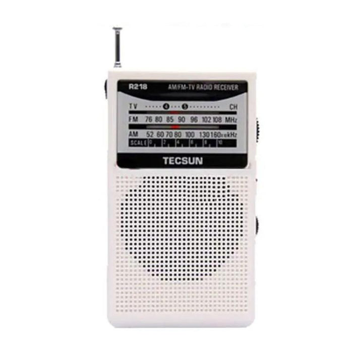 Radio portatile TECSUN R-218 FM/AM analogica tascabile
