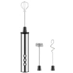 Frullatore elettrico portatile ricaricabile 3 in 1, mini montalatte per dolci, Rechargeable