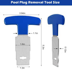 Strumento per la rimozione del tappo della piscina Hayward, Blue