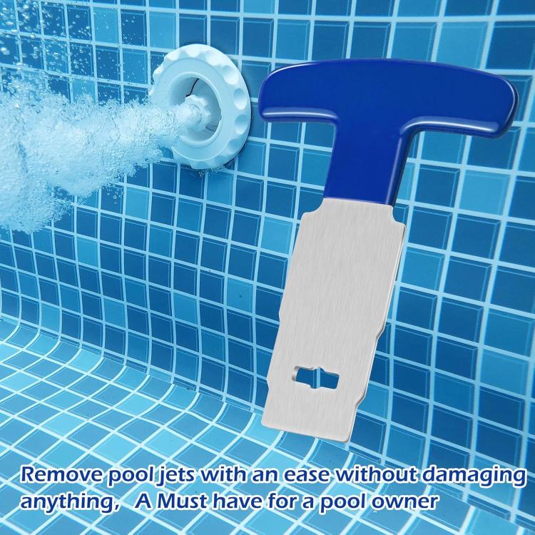 Strumento per la rimozione del tappo della piscina Hayward, Blue