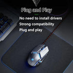 Inphic W-02 USB Wired Mouse Gaming Macro-Programmable Illuminated Computer Mice
