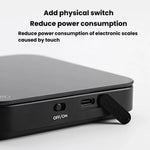 CAFE RHYME 311 Bilancia elettronica intelligente per caffè filtro, mini bilancia da cucina multifunzionale con timer