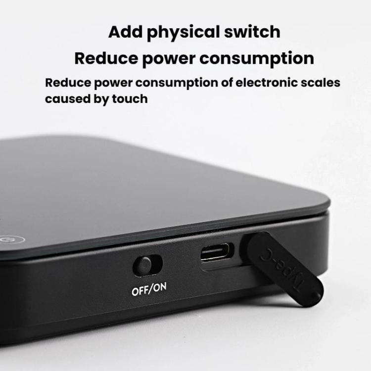 CAFE RHYME 311 Bilancia elettronica intelligente per caffè filtro, mini bilancia da cucina multifunzionale con timer