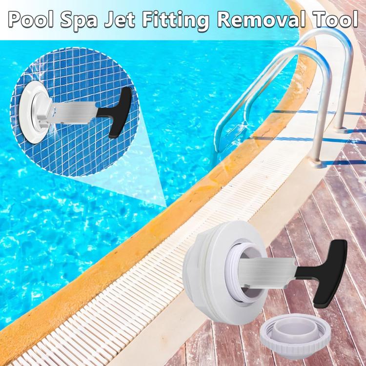 Strumento per la rimozione del tappo della piscina Hayward, Black