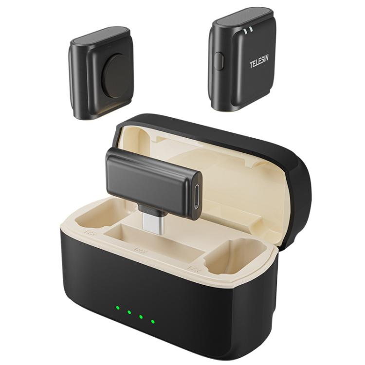 Microfono lavalier wireless TELESIN per dispositivi Type-C