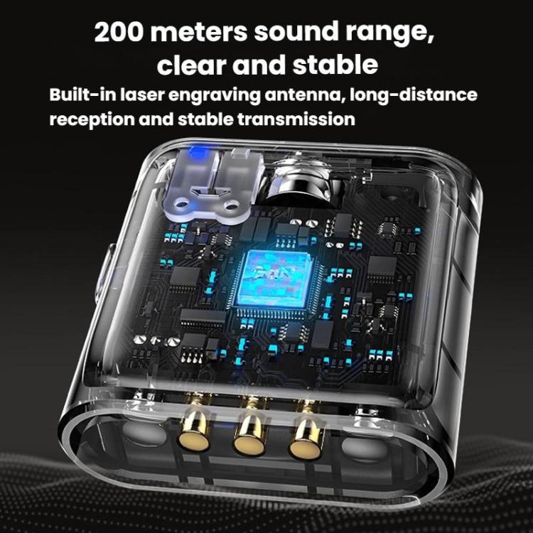 Microfono lavalier wireless TELESIN per dispositivi Type-C