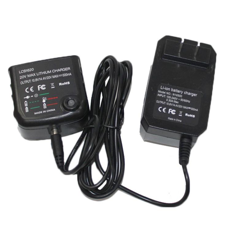 Caricabatterie litio Black&Decker 12-18V LCS1620 con plug US, EU