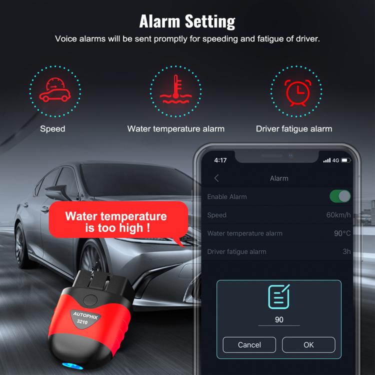 Scanner OBD2 per auto, strumento di diagnosi del motore automobilistico, AUTOPHIX 3210