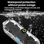 Luce di segnalazione anticollisione a energia solare per auto, luce posteriore a LED wireless per moto, 2pcs