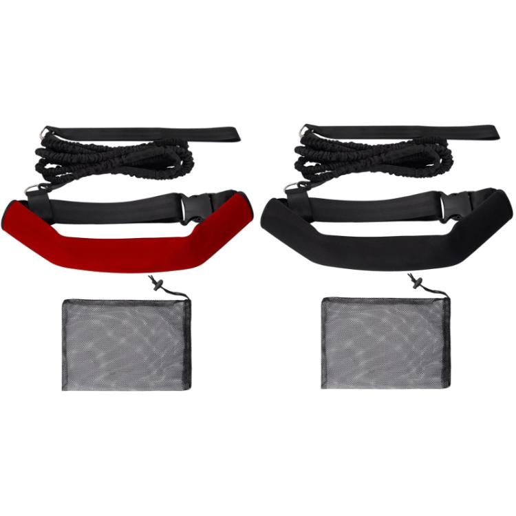 Set composto da cintura e cordino elastico per allenamento di forza nel nuoto.