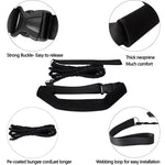 Set composto da cintura e cordino elastico per allenamento di forza nel nuoto.