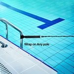 Set composto da cintura e cordino elastico per allenamento di forza nel nuoto.