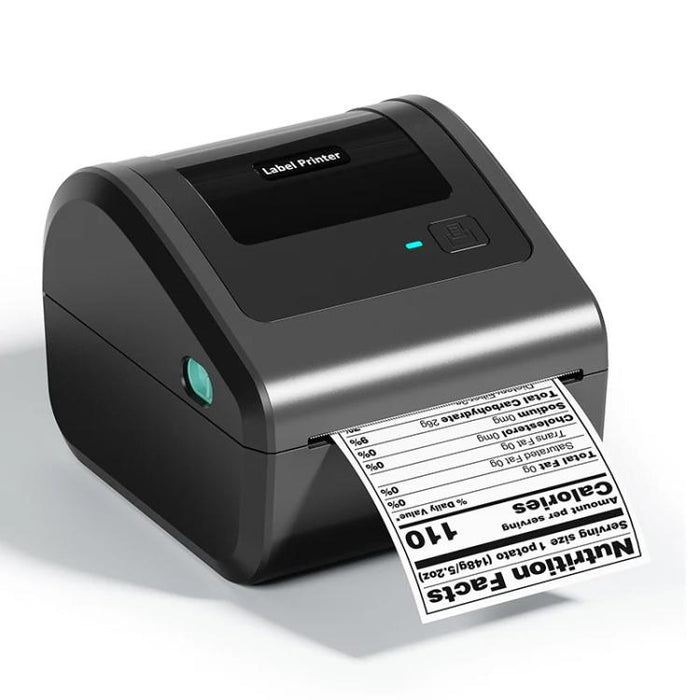 Stampante per etichette di spedizione Bluetooth Phomemo D450-BT, etichettatrice senza inchiostro con codice a barre per etichette da 20 a 115 mm., D450-BT