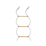 Scala di corda multifunzionale in resina per allenamento e arrampicata su barca, White 1m, White 1.4m, White 1.8m