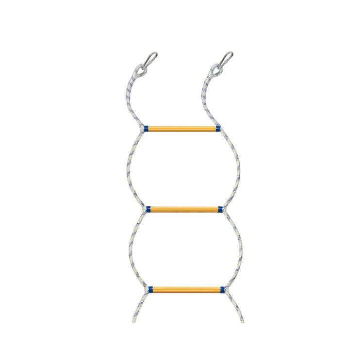 Scala di corda multifunzionale in resina per allenamento e arrampicata su barca, White 1m, White 1.4m, White 1.8m