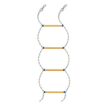 Scala di corda multifunzionale in resina per allenamento e arrampicata su barca, White 1m, White 1.4m, White 1.8m