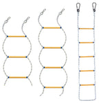 Scala di corda multifunzionale in resina per allenamento e arrampicata su barca, White 1m, White 1.4m, White 1.8m
