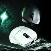 Ajazz NearLink / Wired / Bluetooth Tri-mode Mouse, AJ159 NL 400mAh PAW3311 White, AJ159 NL 800mAh PAW3311 Black, AJ159 NL 800mAh PAW3311 White, AJ159 NL P 800mAh PAW3395 Black, AJ159 NL P 800mAh PAW3395 White