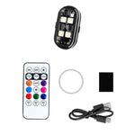 Fanale posteriore a LED lampeggiante per moto con telecomando wireless per retrofit, 1 Light, 2 Lights, 4 Lights, 6 Lights, 8 Lights