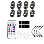 Fanale posteriore a LED lampeggiante per moto con telecomando wireless per retrofit, 1 Light, 2 Lights, 4 Lights, 6 Lights, 8 Lights