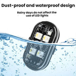 Fanale posteriore a LED lampeggiante per moto con telecomando wireless per retrofit, 1 Light, 2 Lights, 4 Lights, 6 Lights, 8 Lights
