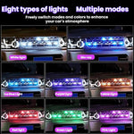 Fanale posteriore a LED lampeggiante per moto con telecomando wireless per retrofit, 1 Light, 2 Lights, 4 Lights, 6 Lights, 8 Lights