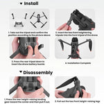 Treppiede rialzato per DJI Mavic 4 Pro 30mm