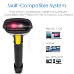 Scanner codici a barre wireless 1D/2D Bluetooth NETUM NT-1228BL