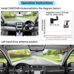 Navigazione digitale DAB per auto per sistemi di navigazione Android, DAB-C2