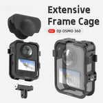 Gabbia di espansione per DJI Osmo 360 con copriobiettivo