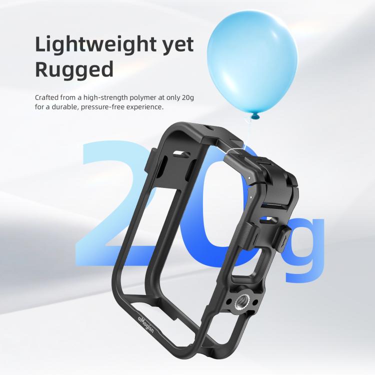 Gabbia di espansione per DJI Osmo 360 con copriobiettivo