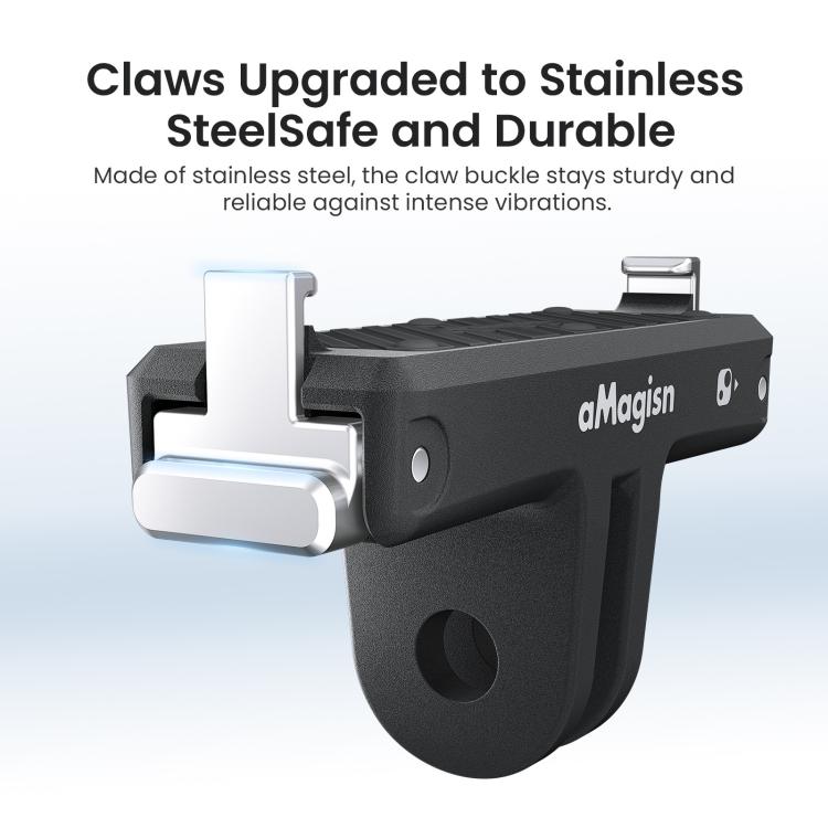 Adattatore montaggio magnetico plastica per Insta360 Go Ultra