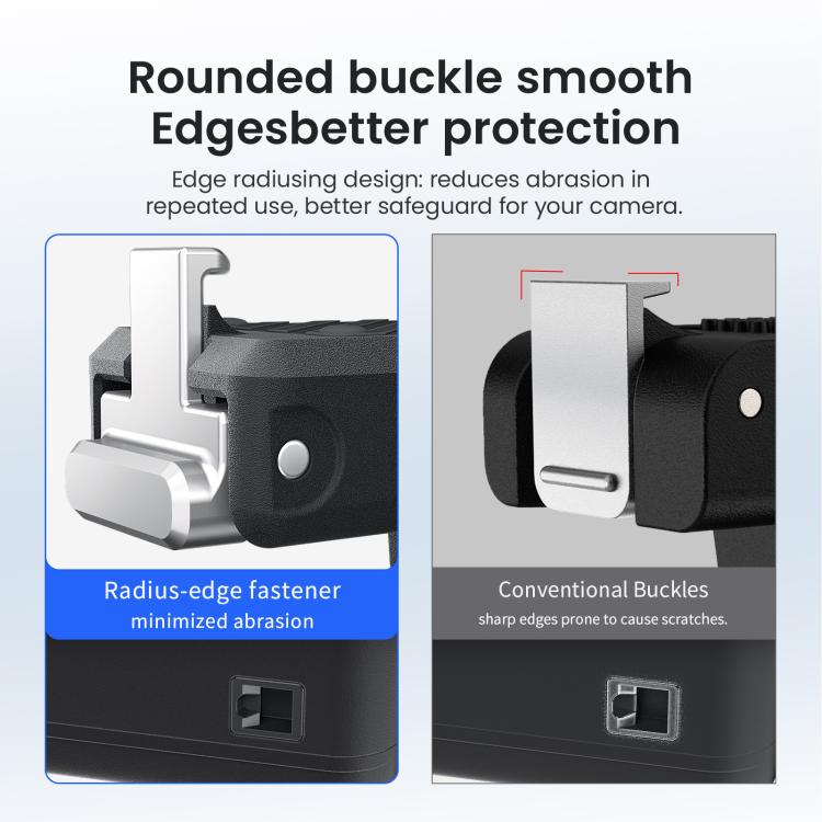Adattatore montaggio magnetico plastica per Insta360 Go Ultra