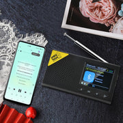 Radio digitale portatile DAB con Bluetooth e batteria 1200mAh