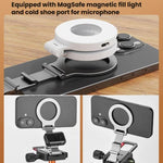 Accessorio Magsafe con clip metallica pieghevole e supporto espandibile da 1/4 per cellulari con funzione magnetica., MB015