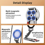 Accessorio Magsafe con clip metallica pieghevole e supporto espandibile da 1/4 per cellulari con funzione magnetica., MB015