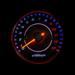 Tachimetro motore per moto con retroilluminazione a LED, 7566